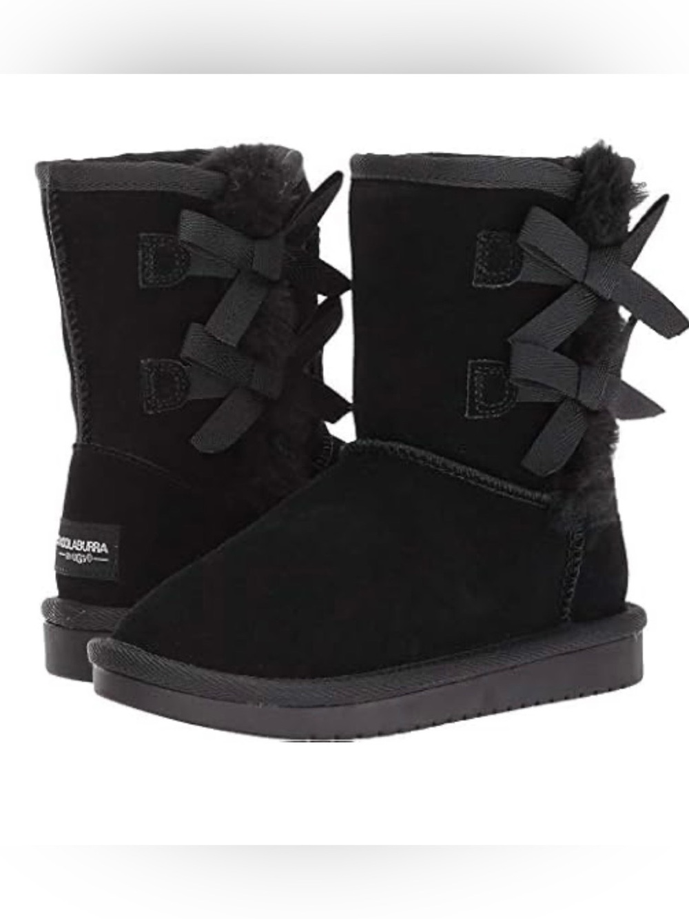 NEW in Box Kids/Girls Koolaburra by UGG Victoria Short Boot Black SZ 5 Toddler